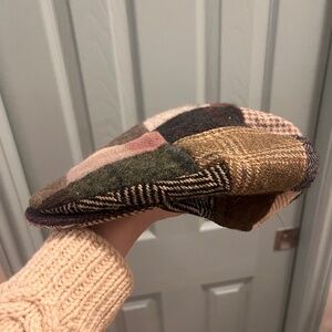 Vintage men’s patchwork hat